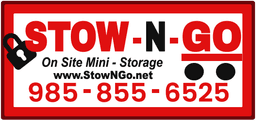 Stow-N-Go portable storage, Raceland Louisiana